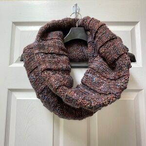 GAP One Size‎ Marled Ribbed Multicolored Infinity Scarf Y2K NWOT MSRP $34.95